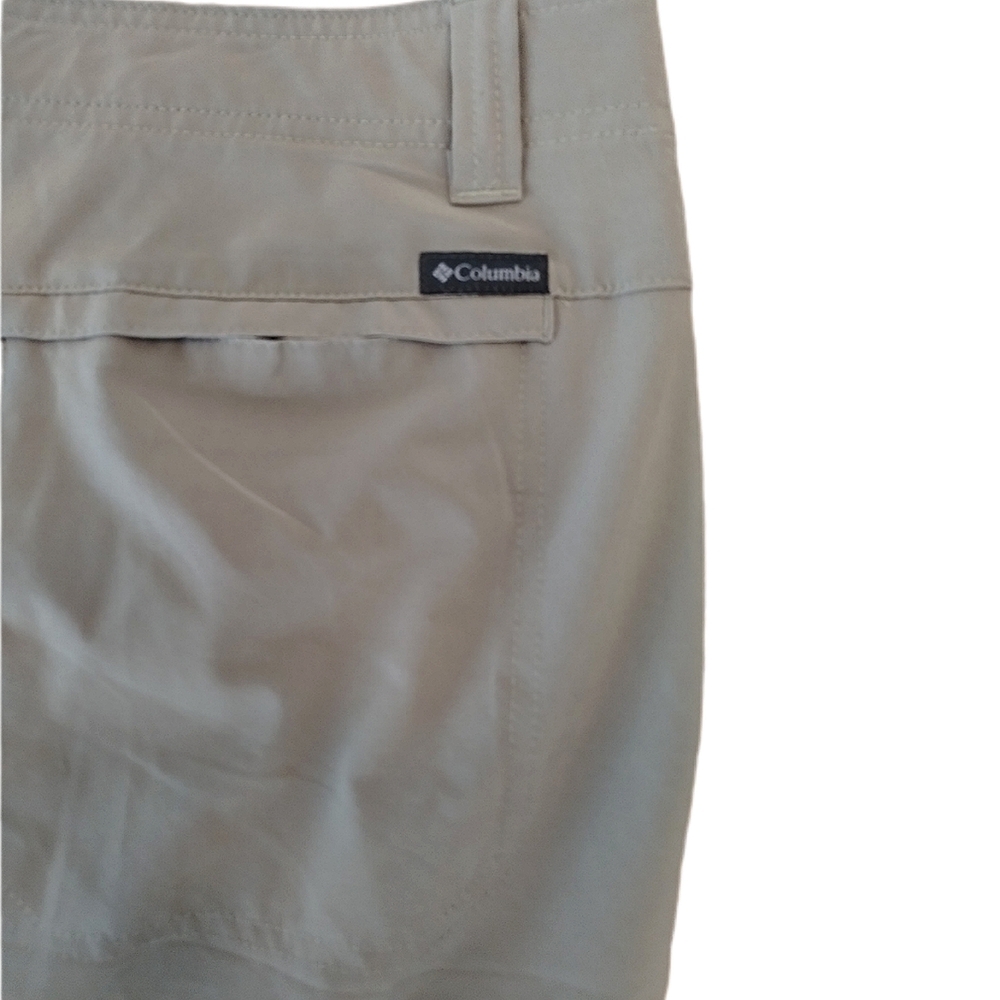 Columbia Eaglecrest 10" Cargo Shorts 36 Tusk Omni-Shade Omni-Wick UPF 50 - Picture 5 of 8